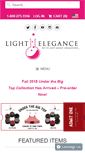 Mobile Screenshot of lightelegance.com